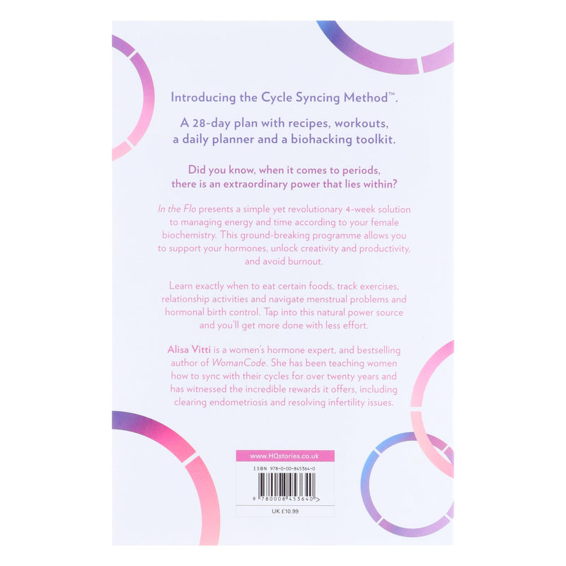 In the FLO: A 28-day plan working with your monthly cycle to do more and stress less by Alisa Vitti - Non Fiction - Paperback Non-Fiction HarperCollins Publishers