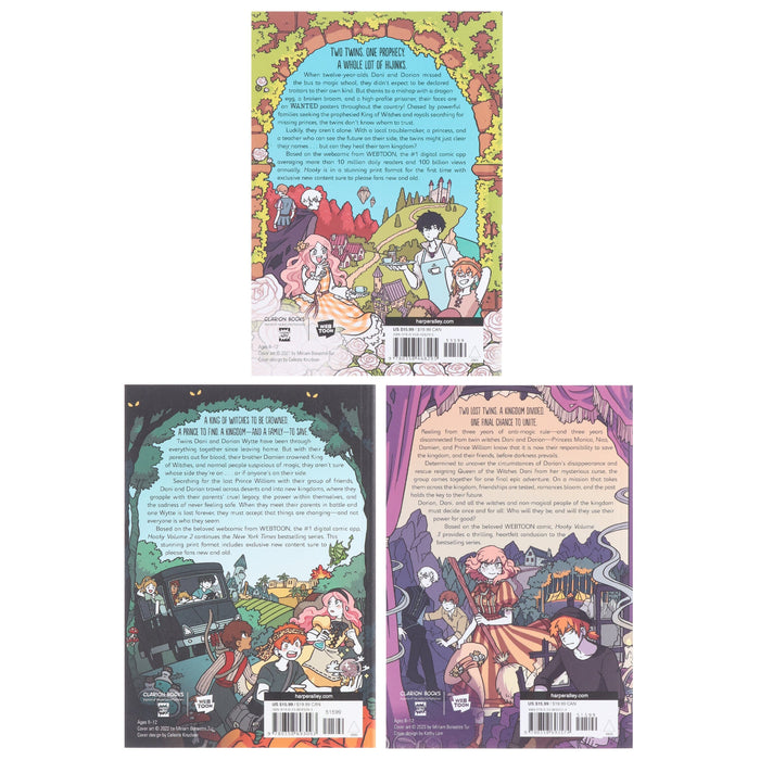 Hooky (Vol 1-3) Graphic Novel Series by Míriam Bonastre Tur 3 Books Collection Set - Ages 8-12 - Paperback Graphic Novels HarperCollins Publishers