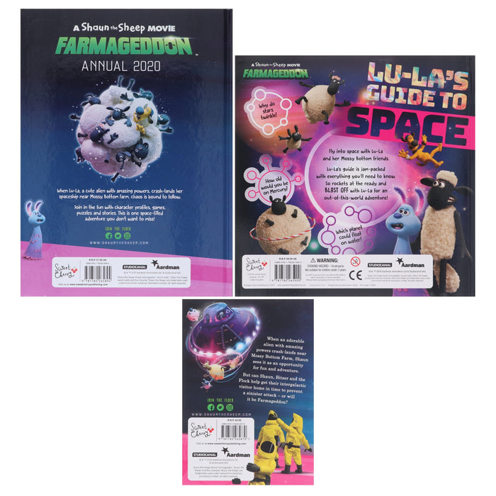 An Official Shaun the Sheep Movie: Farmageddon 3 Books Collection By Sweet Cherry Publishing - Ages 6-9 - Paperback 5-7 Sweet Cherry Publishing