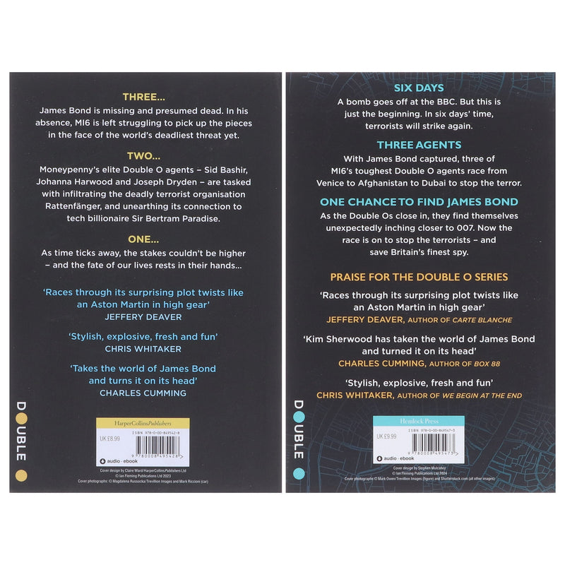 Double O Series (Book 1-2) By Kim Sherwood: 2 Books Collection Set - Fiction - Paperback Fiction HarperCollins Publishers