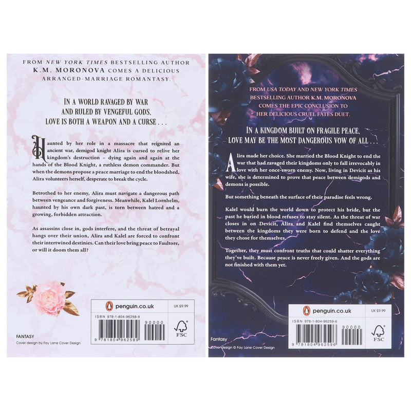 Cruel Fates Duet Series by K.M. Moronova 2 Books Collection Set - Fiction - Paperback Fiction Penguin Random House