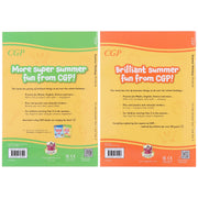 CGP Summer Holidays Activity Workbook (For kids between Year 1 & Year 2) With 100+ Stickers: 2 Books Set - Paperback 5-7 Coordination Group Publications Ltd (CGP)