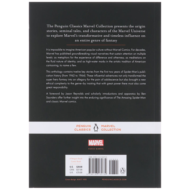 The Amazing Spider-Man by Stan Lee & Steve Ditko (Penguin Classics Marvel Collection) - Fiction - Paperback Graphic Novels Penguin Random House