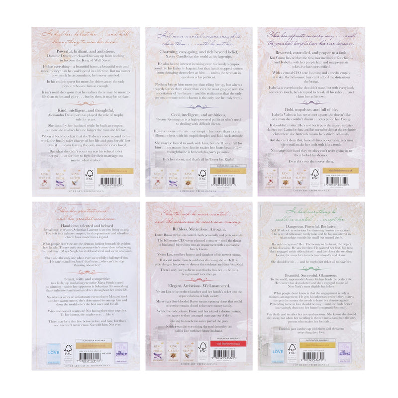 Kings of Sin Series By Ana Huang 6 Books Collection Set - Fiction - Paperback Fiction Hachette UK