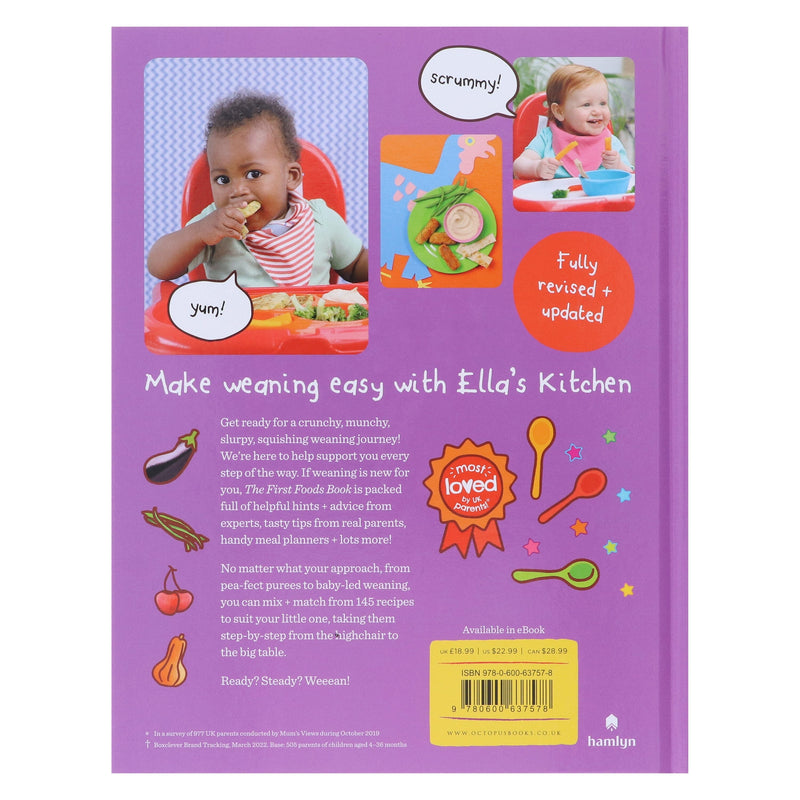 Ella's Kitchen: The First Foods Book: The Purple One (Most Loved by Little People) - Non Fiction - Hardback 5-7 Octopus Publishing Group