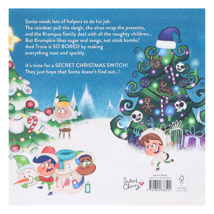 Krumpkin's Christmas Switch: The Perfect Christmas Picture Book by Red (Includes Free Audiobook!) - Ages 3-5 - Paperback 3-5 Sweet Cherry Publishing