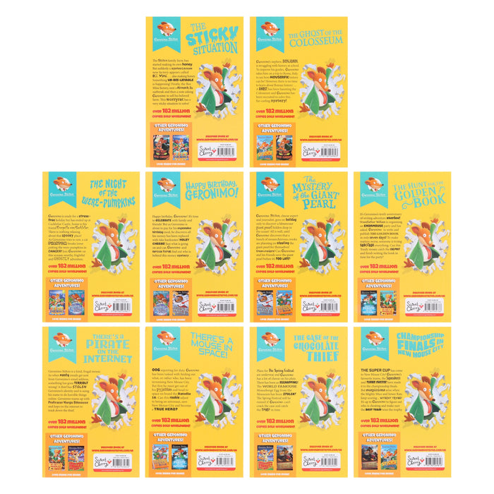 Geronimo Stilton The 10 Book Collection (Series 6) Box Set - Ages 5-7 - Paperback 5-7 Sweet Cherry Publishing