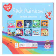 Red's Rainbow Collection Illustrated 10 Books Box Set - Ages 3+ - Paperback (Includes 10 Free Audiobook) 3-5 Sweet Cherry Publishing