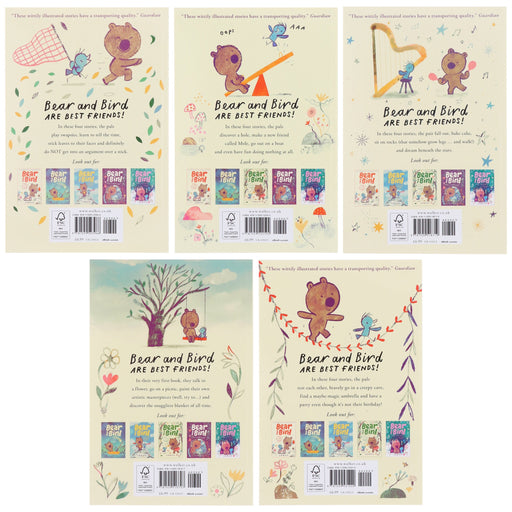 Bear and Bird Series by Jarvis 5 Books Collection Set - Ages 5-8 - Paperback 5-7 Walker Books