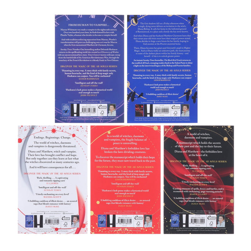 The All Souls Series Complete Collection by Deborah Harkness: 5 Books Set - Fiction - Paperback Fiction Hachette