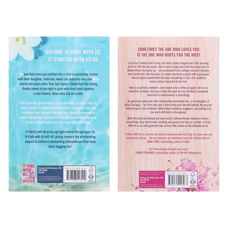 It Ends with Us Series By Colleen Hoover 2 Books Collection Set - Fiction - Paperback Fiction Simon & Schuster