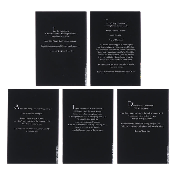 The Twilight Saga Deluxe Edition by Stephenie Meyer 5 Books Box Set - Ages 15+ - Hardback Young Adult Hachette