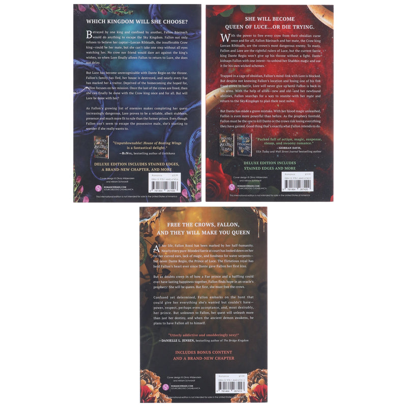 The Kingdom of Crows: Forbidden Romantasy Adventure Series By Olivia Wildenstein 3 Books Sprayed Edges Collection Set - Fiction - Paperback Fiction Penguin Random House