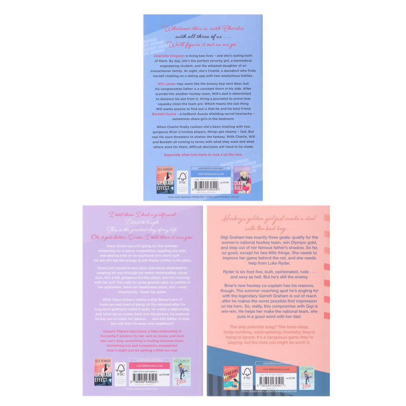 Campus Diaries Series by Elle Kennedy 3 Books Collection Set - Fiction - Paperback Fiction Hachette