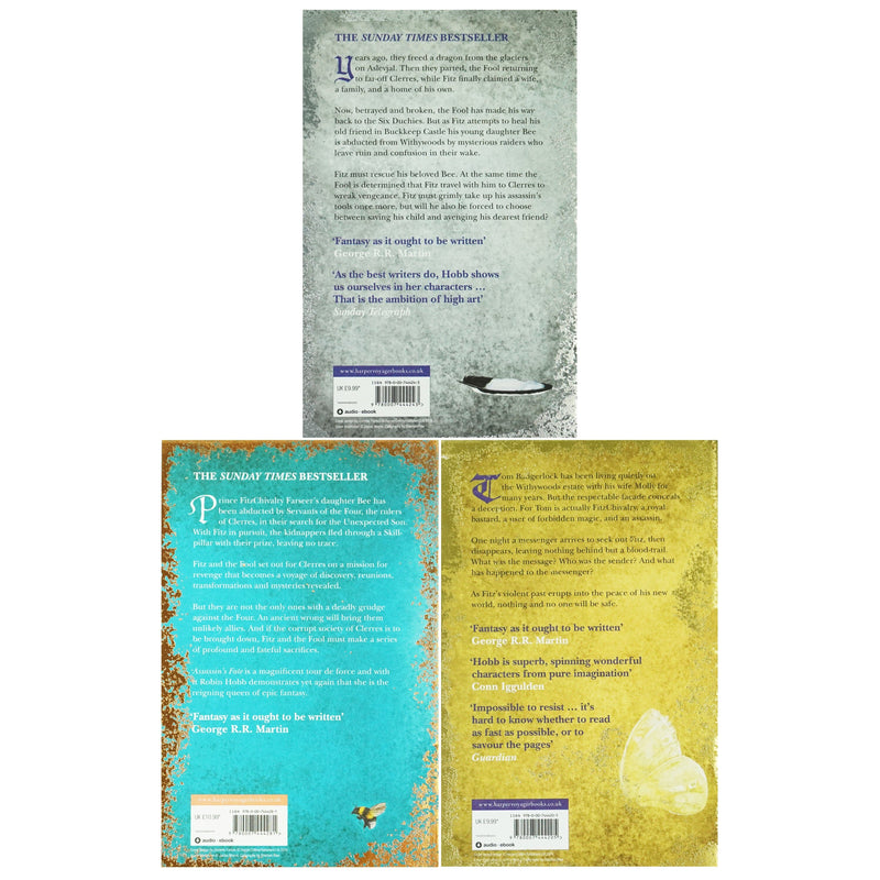 Fitz and the Fool Trilogy by Robin Hobb 3 Books Collection Set - Fiction - Paperback Fiction HarperVoyager