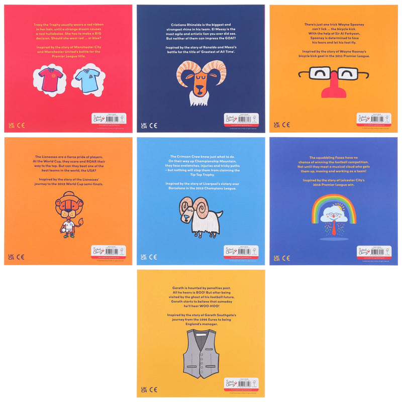 Match of the Bedtime Collection by Faraz Osman & Tommy Panays 7 Books Set - Ages 5+ - Paperback (With A Free Audiobook) 5-7 Sweet Cherry Publishing