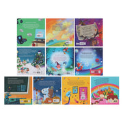 Red's Rainbow Collection Illustrated 10 Books Box Set - Ages 3+ - Paperback (Includes 10 Free Audiobook) 3-5 Sweet Cherry Publishing