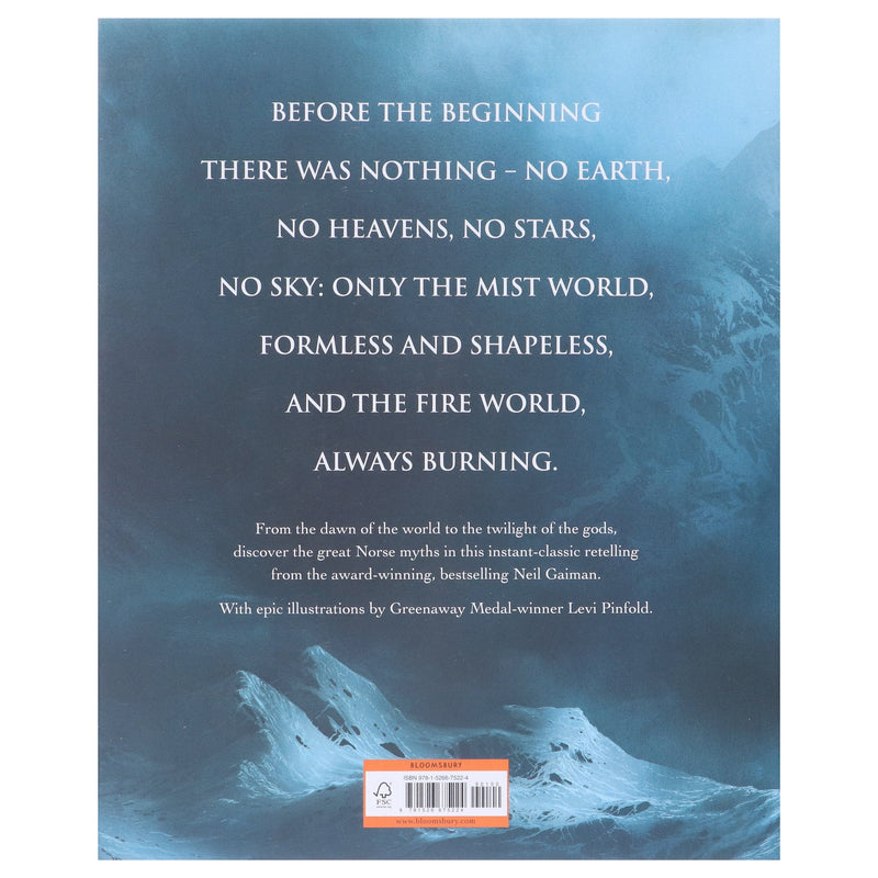 Norse Mythology by Neil Gaiman - Ages 10+ - Hardback 9-14 Bloomsbury Publishing