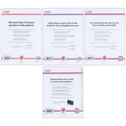 CGP KS3 (Year 8) Targeted Workbook Bundle (Includes Answers) 4 Books Collection Set - Paperback 9-14 Coordination Group Publications Ltd (CGP)
