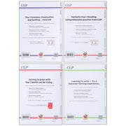 CGP KS1 (Year 1) Targeted Question and Practice 4 Books Collection Set - Ages 5-6 - Paperback 5-7 Coordination Group Publications Ltd (CGP)
