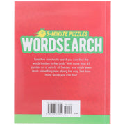 5-Minute Puzzles Wordsearch (includes ball-point pen): Over 65 Puzzles by Eric Saunders - Non Fiction - Paperback Non-Fiction Arcturus Publishing Ltd