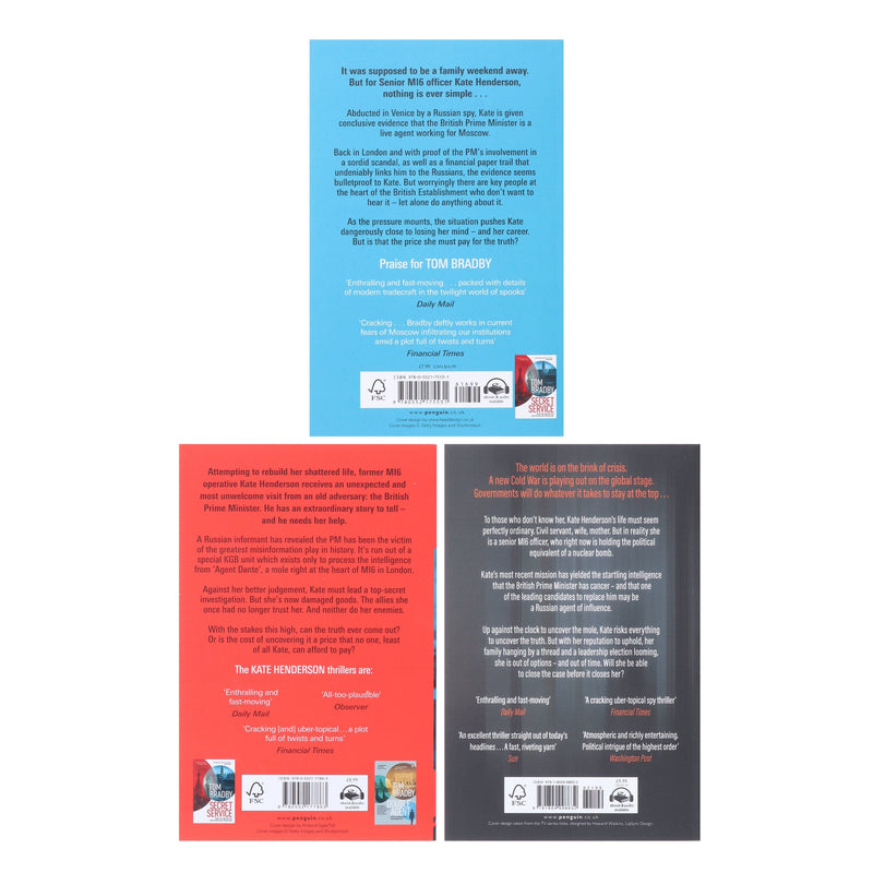 Tom Bradby Collection 3 Books Set - Fiction - Paperback Fiction Penguin Random House