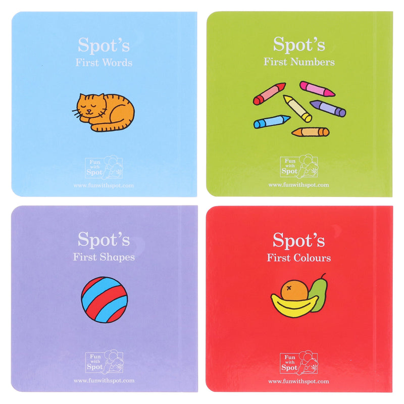 Spot's Little Learning Library by Eric Hill 4 Books Collection Box Set - Ages 2+ - Board Book 3-5 Penguin Random House