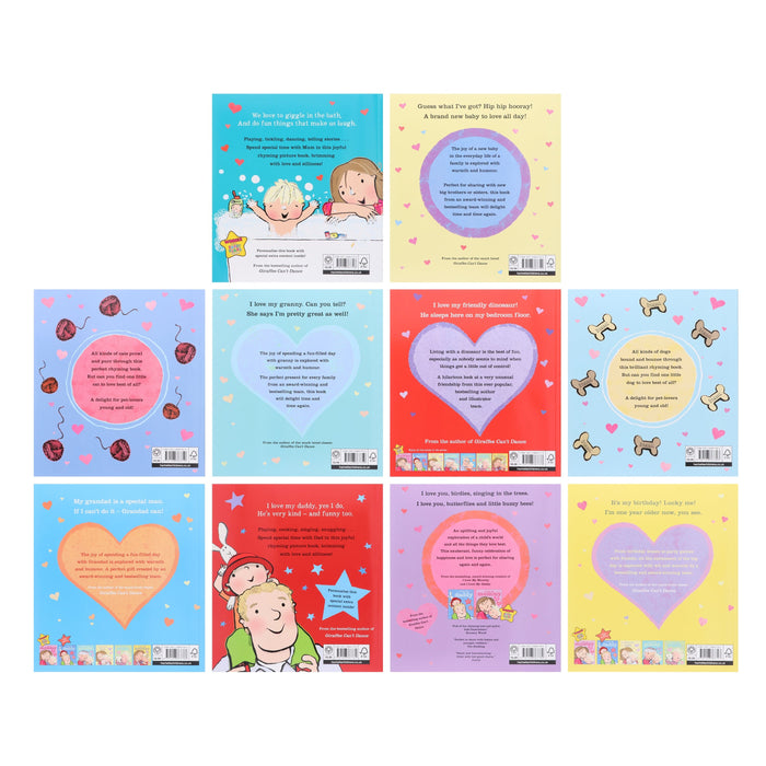 I Love You And Other Stories 10 Books Collection Box Set by Giles Andreae & Emma Dodd - Ages 2+ - Paperback B2D DEALS Orchard Books