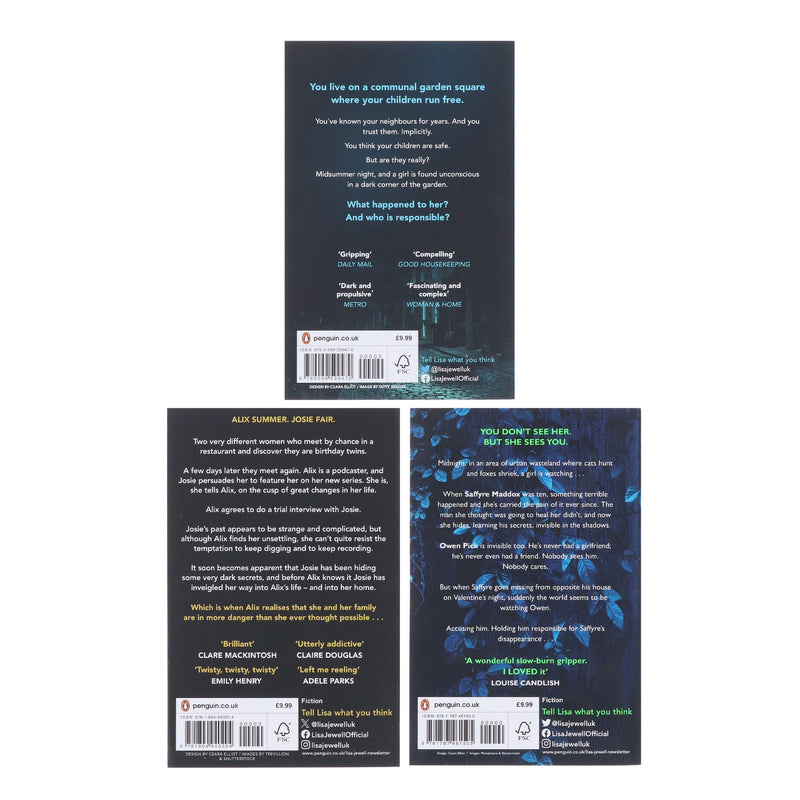Lisa Jewell 3 Books Collection Set - Fiction - Paperback Fiction Penguin Random House