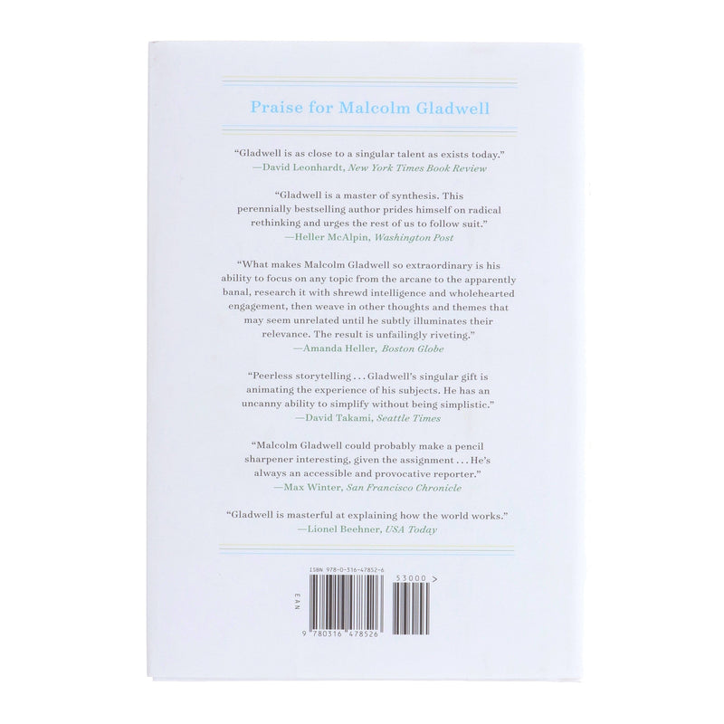 Talking to Strangers (What We Should Know about the People We Don’t Know) Book By Malcolm Gladwell - Non Fiction - Hardback Fiction Hachette