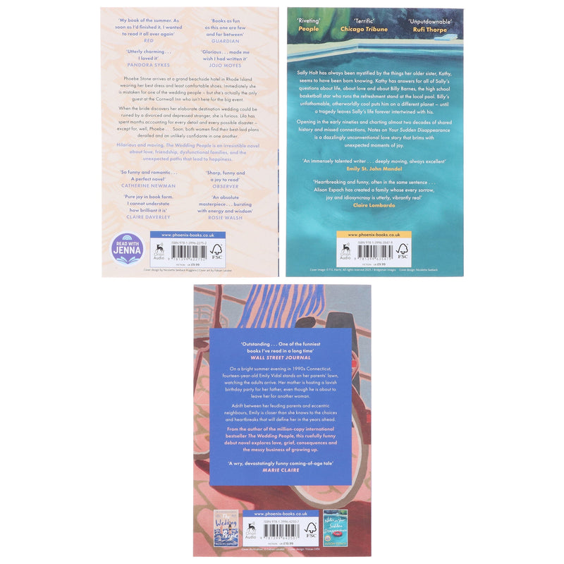Alison Espach Collection 3 Books Set - Fiction - Paperback Fiction Hachette