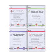 CGP KS1 (Year 2) 10-Minute Weekly Workouts Collection 4 Books Set - Ages 5-7 - Paperback 5-7 Coordination Group Publications Ltd (CGP)