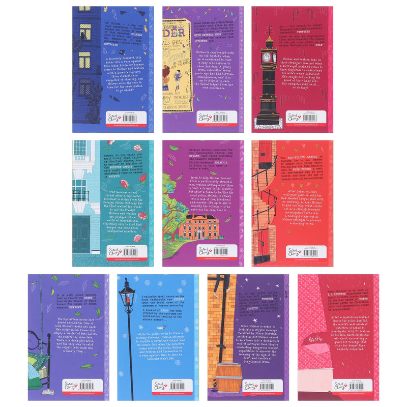Sherlock Holmes Children's Collection 20 Books (Series 1 & 2) by Sir Arthur Conan Doyle - Ages 7-9 - Paperback 7-9 Sweet Cherry Publishing