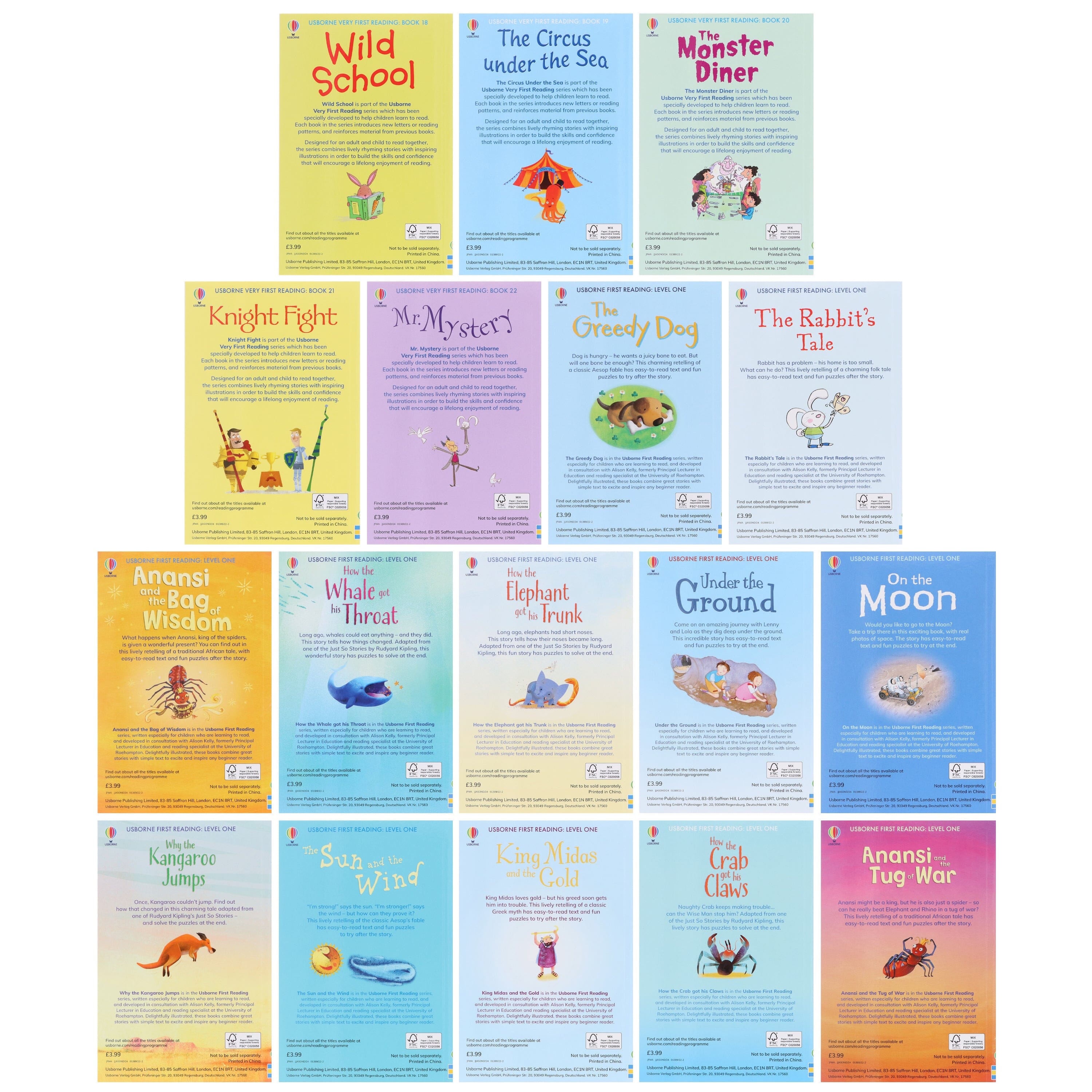 Usborne My First Reading Library 50 Books — Books2Door