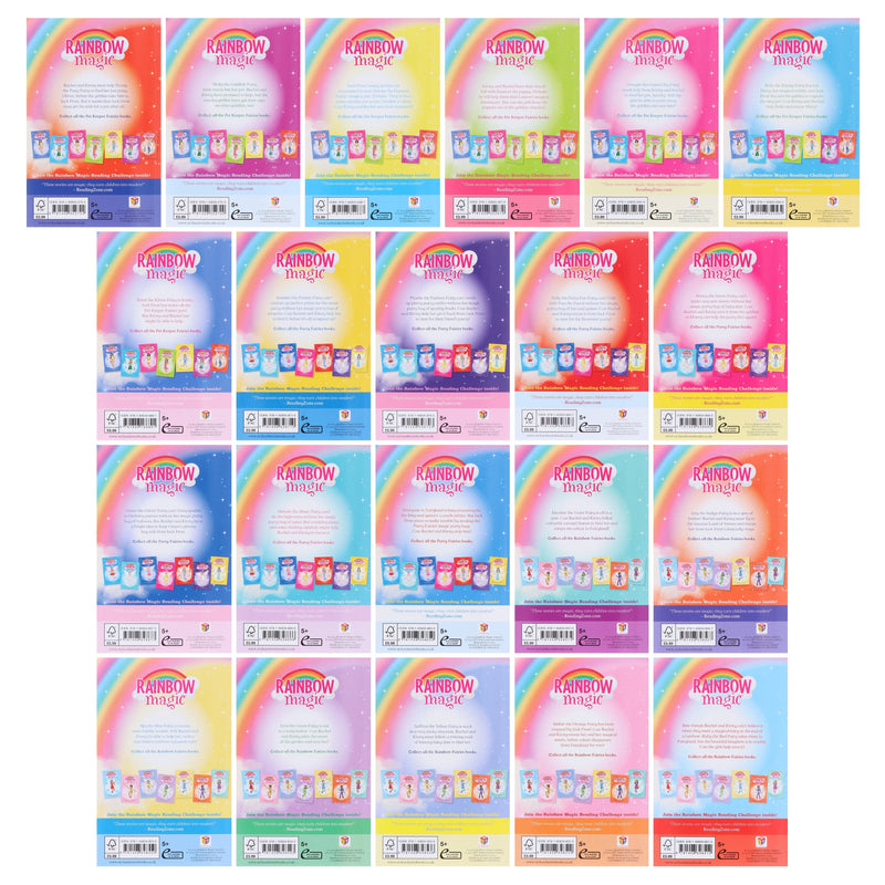 Rainbow Magic The Magical Party and Adventure Series Collection 42 Books Set by Daisy Meadows - Ages 5-7 - Paperback 5-7 Hachette