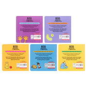 Big Emotions Tiny Monsters Manners & Behaviours Illustrated 5 Books Collection Set - Ages 3-5 - Board Book 0-5 Sweet Cherry Publishing