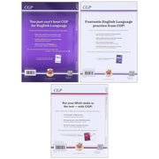 CGP GCSE AQA English Language Bundle: For Exams in 2026 and Beyond (Includes Videos & Answers) 3 Books Set - Paperback Young Adult Coordination Group Publications Ltd (CGP)