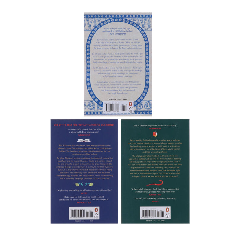 Elif Shafak 3 Books Collection Set - Fiction - Paperback Fiction Penguin Random House