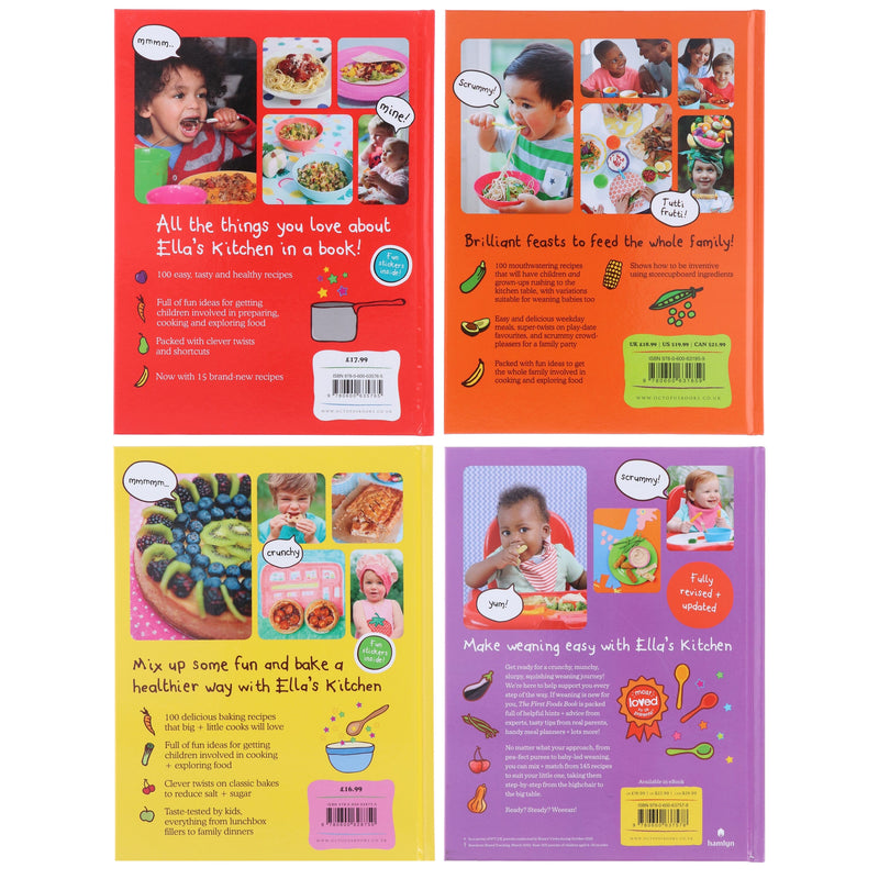 Ella's Kitchen Collection 4 Books Set - Non Fiction - Hardback Non-Fiction Octopus Publishing Group
