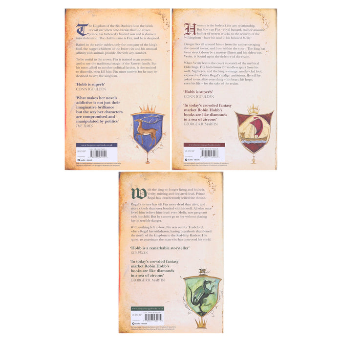 Farseer Trilogy by Robin Hobb 3 Books Collection Set - Fiction - Paperback Fiction HarperCollins Publishers