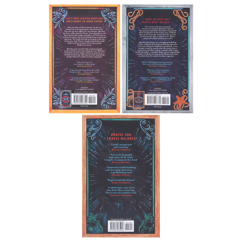 Legends & Lattes Series by Travis Baldree 3 Books Collection Set - Fiction - Paperback/Hardback Fiction Macmillan