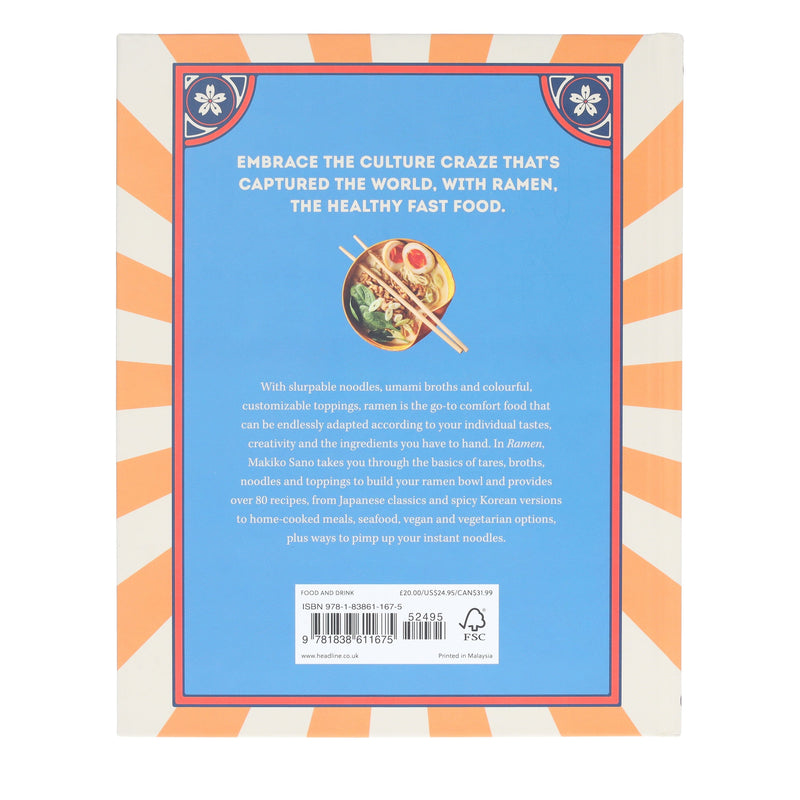 Ramen: 80 Easy Noodle Bowls and Broths by Makiko Sano - Non Fiction - Hardback Non-Fiction Hachette