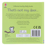 That's not my deer... by Fiona Watt (Usborne Touchy-Feely Books) - Ages 0-2 - Sprayed Edges Board Book 0-5 Usborne Publishing Ltd