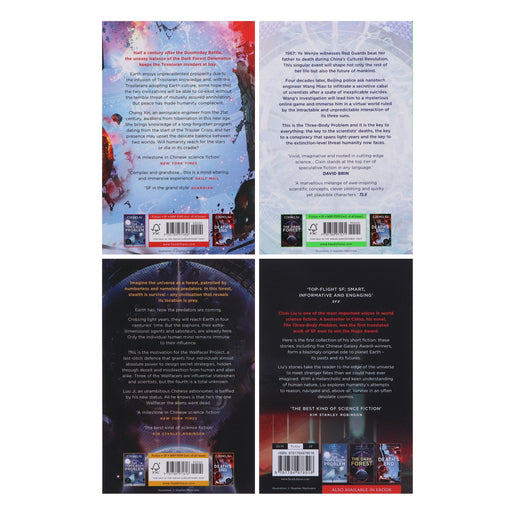 Remembrance of Earth's Past Series By Cixin Liu 4 Books Collection Set - Fiction - Paperback Fiction Head of Zeus