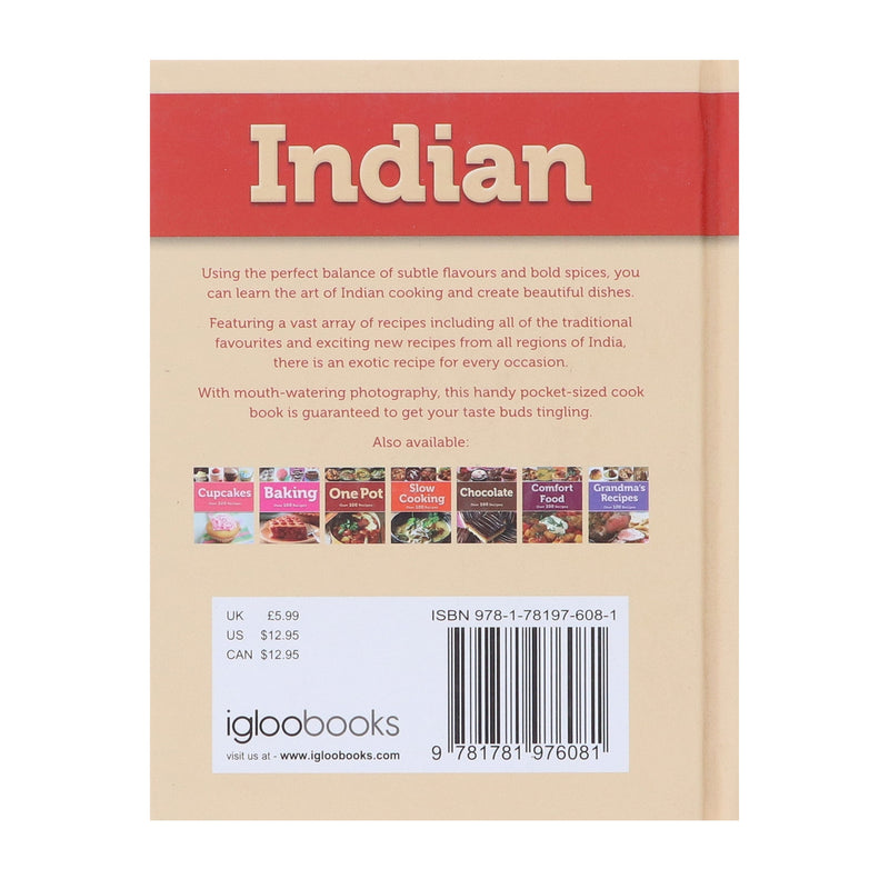 Indian: Over 100 Recipes (Cook's Choice) By Igloo - Non-Fiction - Hardback Non-Fiction Igloo Books