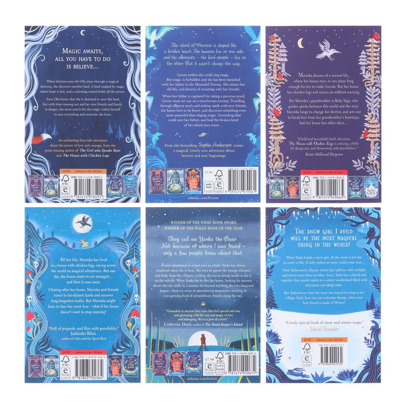 Sophie Anderson Collection 6 Books Set - Age 8-12 - Paperback 9-14 Usborne Publishing Ltd