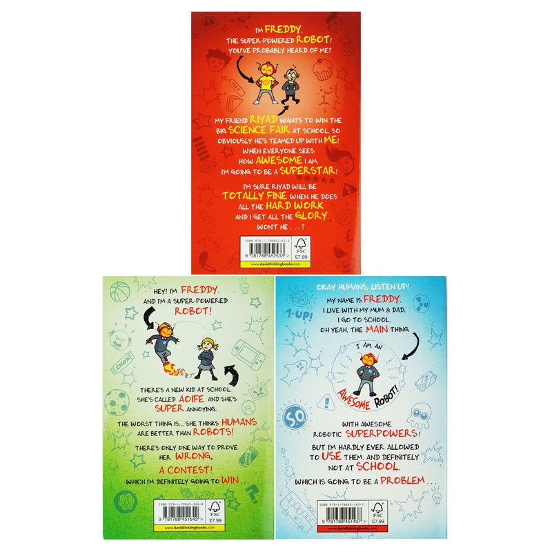 The Awesome Robot Chronicles Series by Neill Cameron: 3 Books Collection Set - Ages 7-9 - Paperback 7-9 David Fickling Books