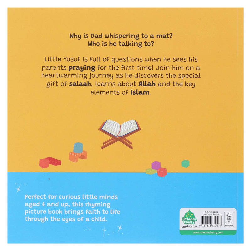 Yusuf Wonders: Salaah – A Muslim's Special Gift by Noor Moustafa - Ages 4+ - Paperback (Includes Free Audiobook!) 3-5 Sweet Cherry Publishing