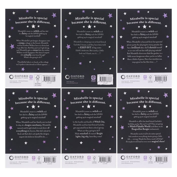 Mirabelle Series (Books 9-14) by Harriet Muncaster: Illustrated 6 Books Collection Set (Isadora Moon) - Ages 5-8 - Paperback 5-7 Oxford University Press