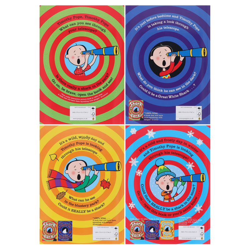 Shark In The Park Collection 4 Books SW Pack by Nick Sharratt Books2Door